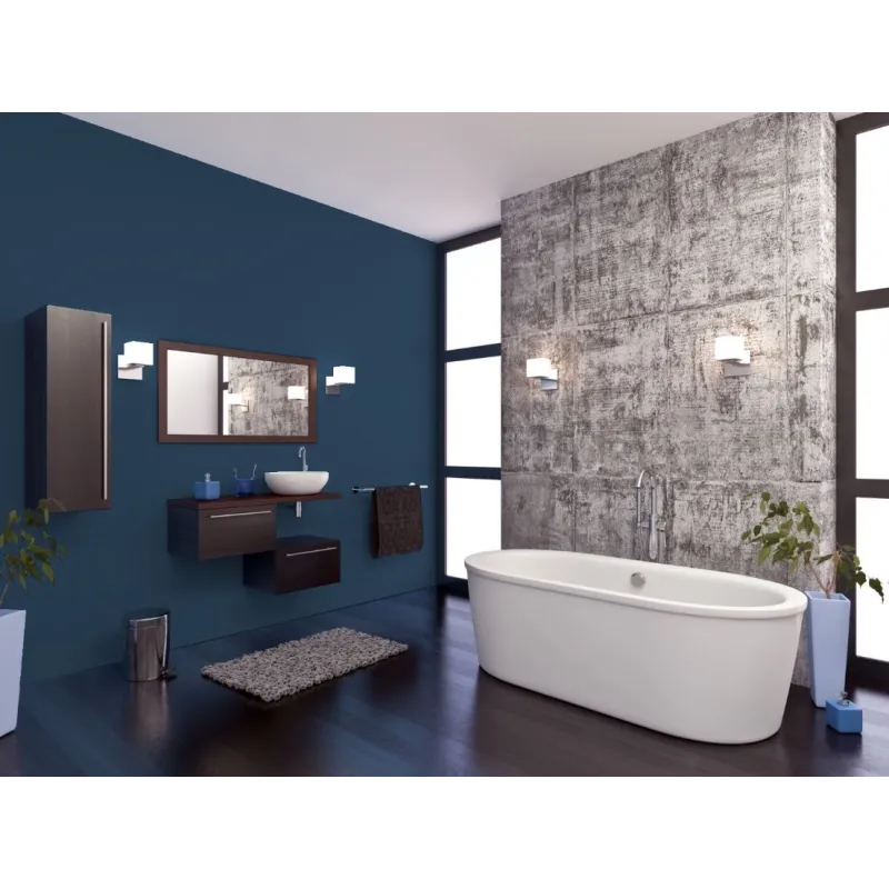Bleu Intense Peinture murale Mat Lavable Galtane Syl In