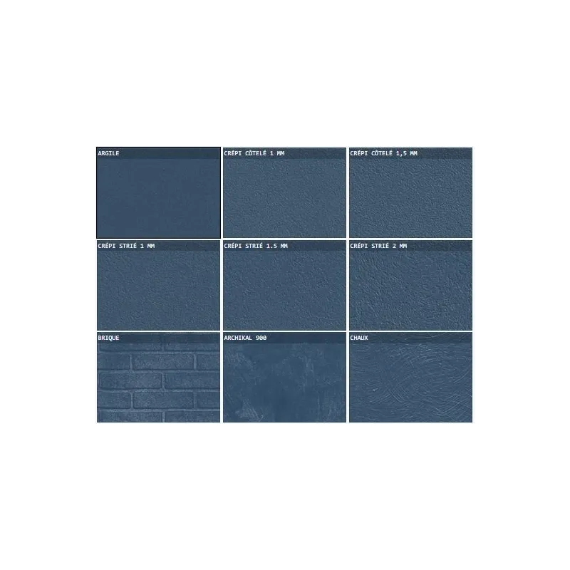 Bleu Intense Peinture murale Mat Lavable Galtane Syl In