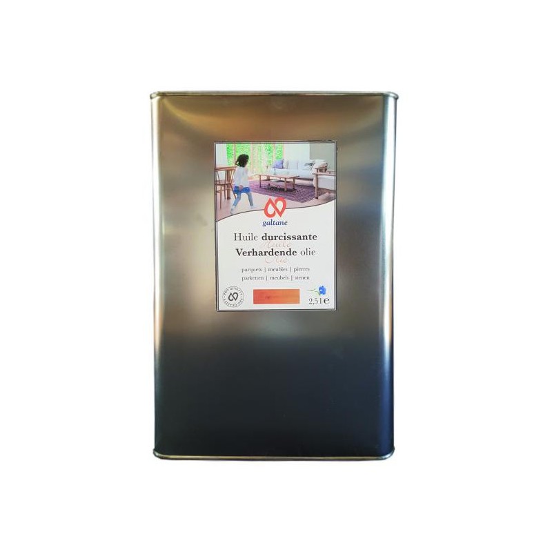 Huile Durcissante Écologique Galtane pour une protection écologique, naturelle des sols, meubles, lambris....