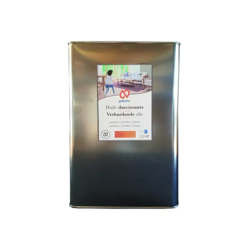Huile Durcissante Écologique Galtane pour une protection écologique, naturelle des sols, meubles, lambris....