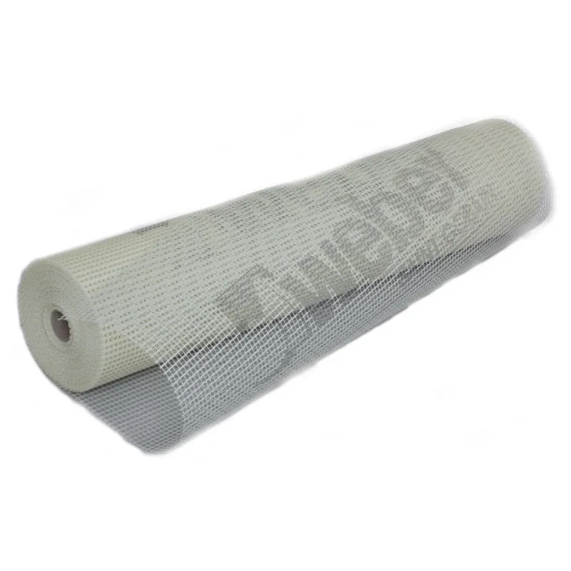 TREILLIS d'ARMATURE en FIBRE de VERRE - Maille 4,5X4,5mm Rouleau de 1.1m X 50m