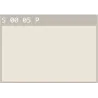 Beige clair Peinture murale Mat Lavable Galtane Syl In S 00 05 P
