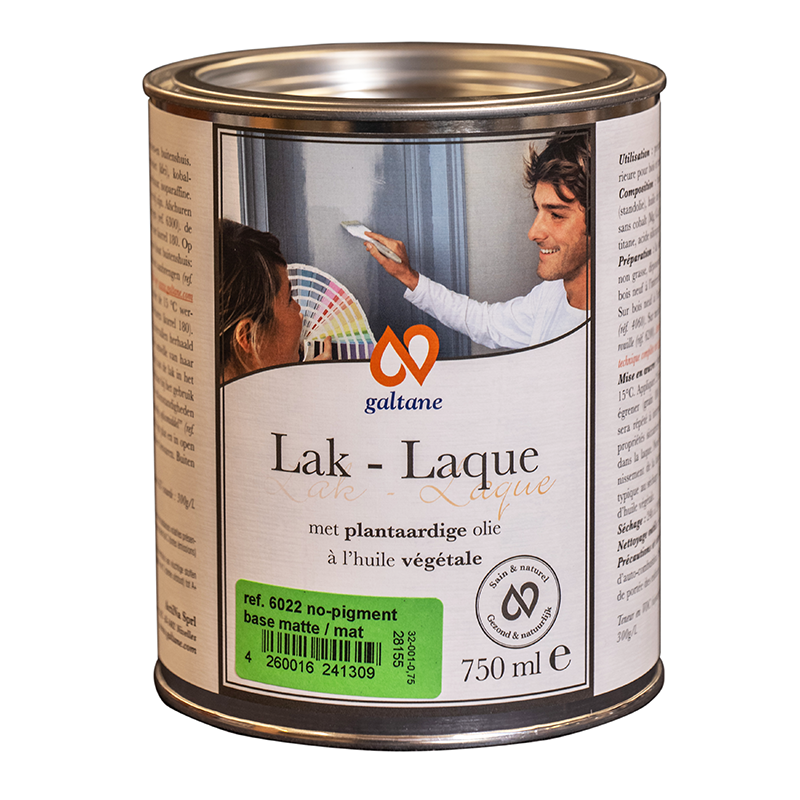 Laque incolore mat Galtane