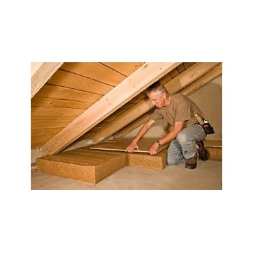 Isolant thermique et acoustique naturel écologique biosourcé fibre de bois Steico