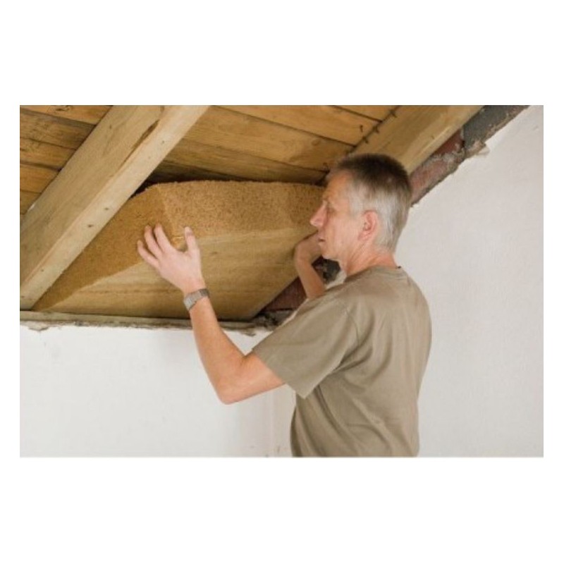 Isolant thermique et acoustique naturel écologique biosourcé fibre de bois Steico Flex