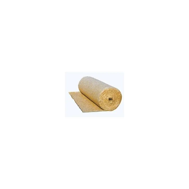 FEUTRE PUR CHANVRE Fibrasol - Épaisseur 5 mm  - Dimensions 1m X 15m- Rouleau de 15m²