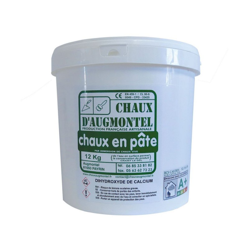 Chaux en pâte aérienne d'Augmontel