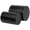 Cylindre noir de montage Rondoline®-PU Dosteba