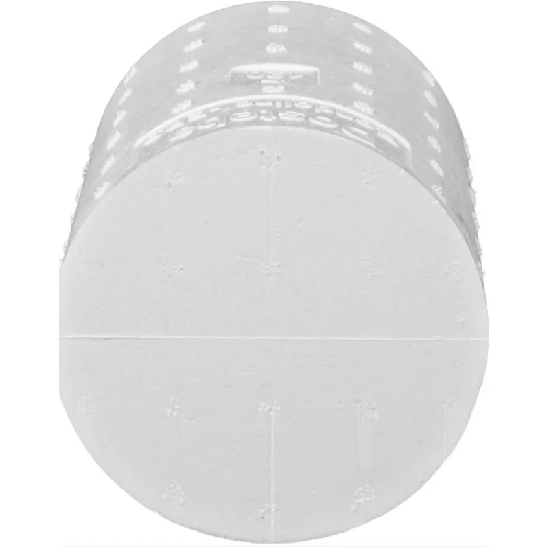 Cylindre blanc de montage Rondoline®-EPS 70mm Dosteba La Maison Eco Naturelle