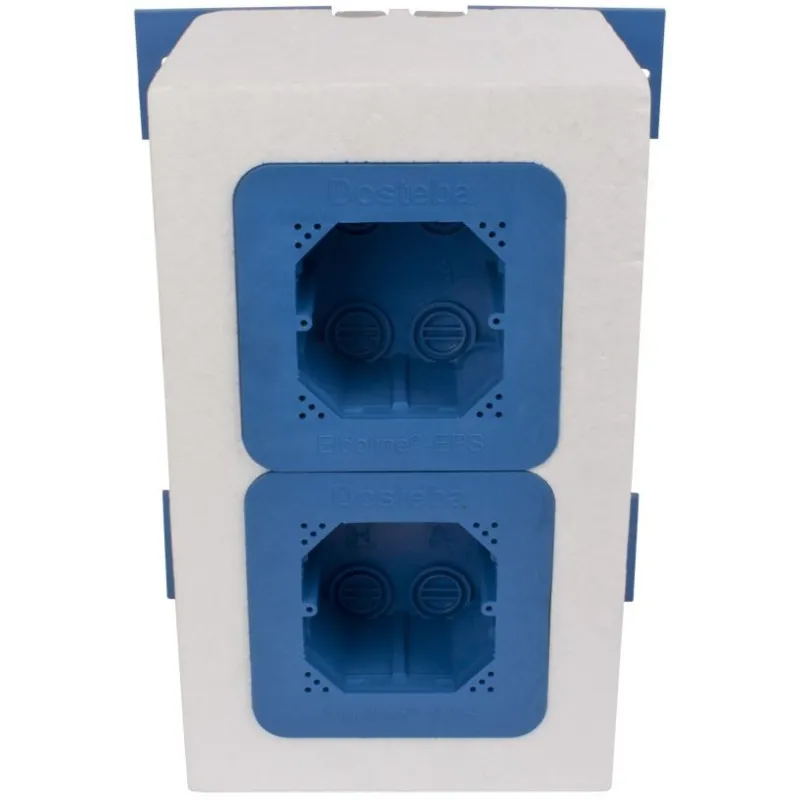 Boîte électrique Eldoline®-EPS 2 x 1 NUP Dosteba 210 x 150 mm Ep 80mm
