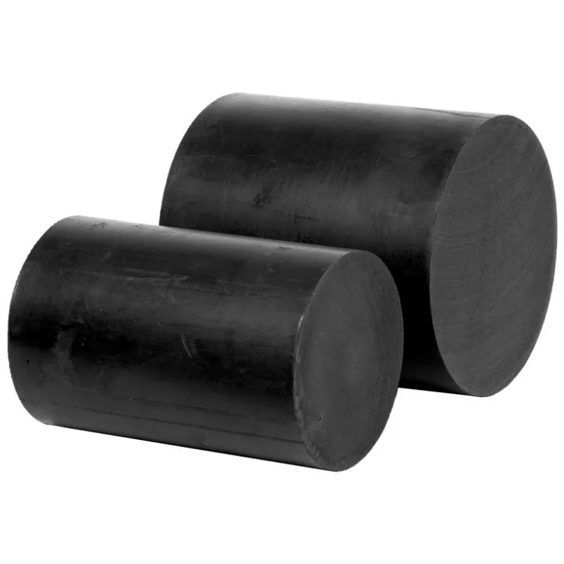 Cylindre noir de montage Rondoline®-PU Dosteba