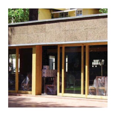 Isolant Liège 10mm en façade isolation thermique par l'extérieur