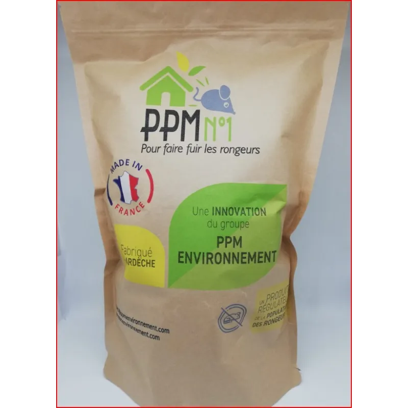 Répulsif rongeurs PPM : 40 sachets de 25 g