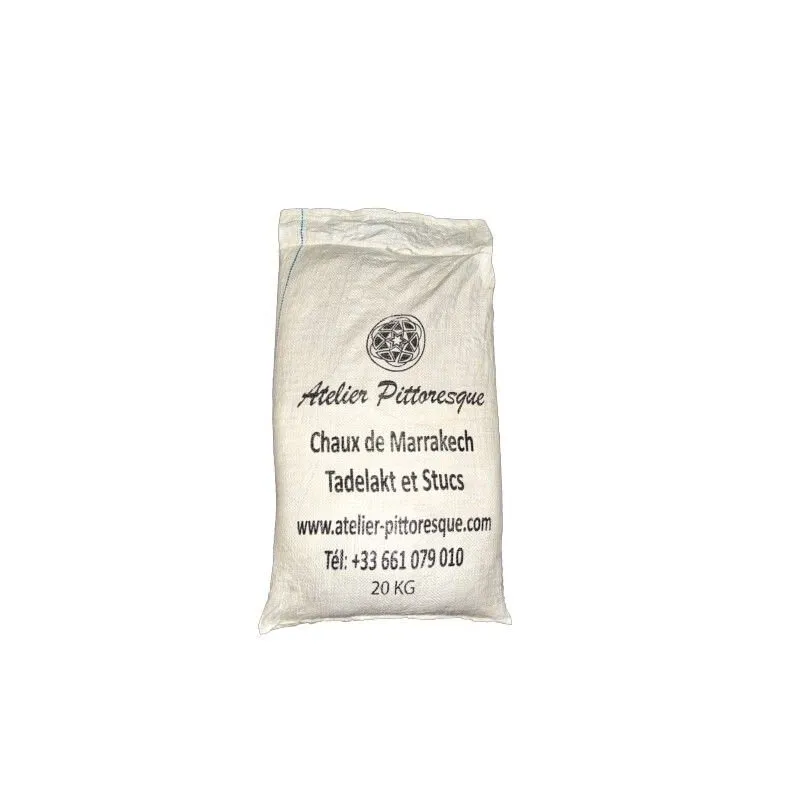 CHAUX DE MARRAKECH POUR TADELAKT ET STUCS