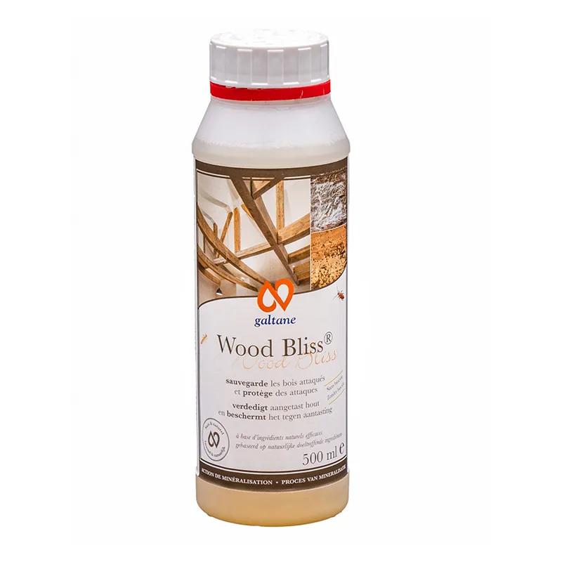 Traitement Curatif et Préventif pour Bois Wood Bliss Galtane contre les parasites du bois et champignons