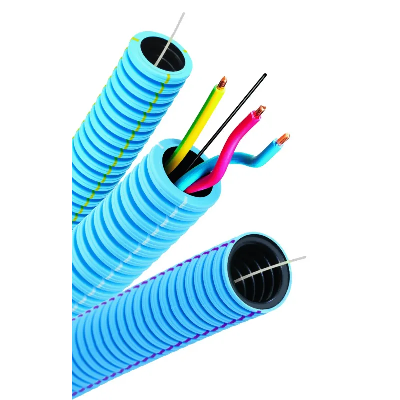 Gaine électrique préfilée D.16mm L.100m 3G1,5 BNV/J Prefilzen COURANT