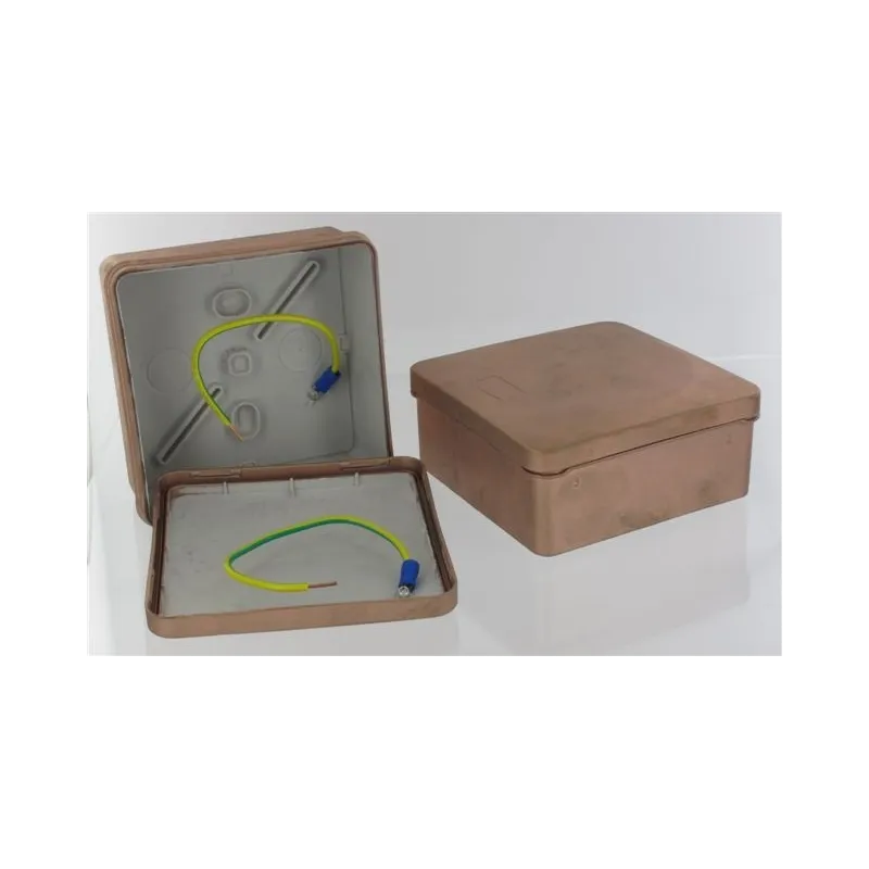 Boîte faradisée dérivation comble 100x100x45mm 7 entrées Flexaray COURANT
