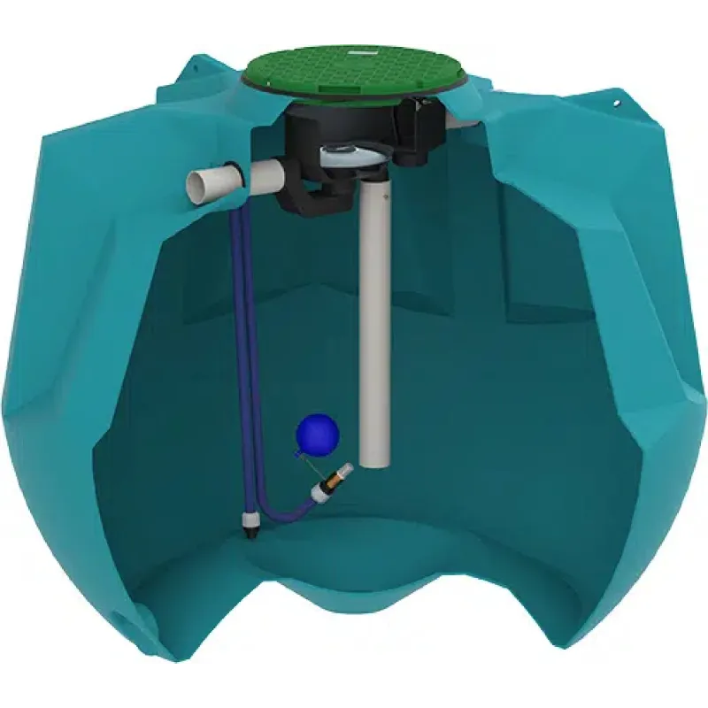 Cuve à enterrer de récupération d'eau de pluie Ecociter
