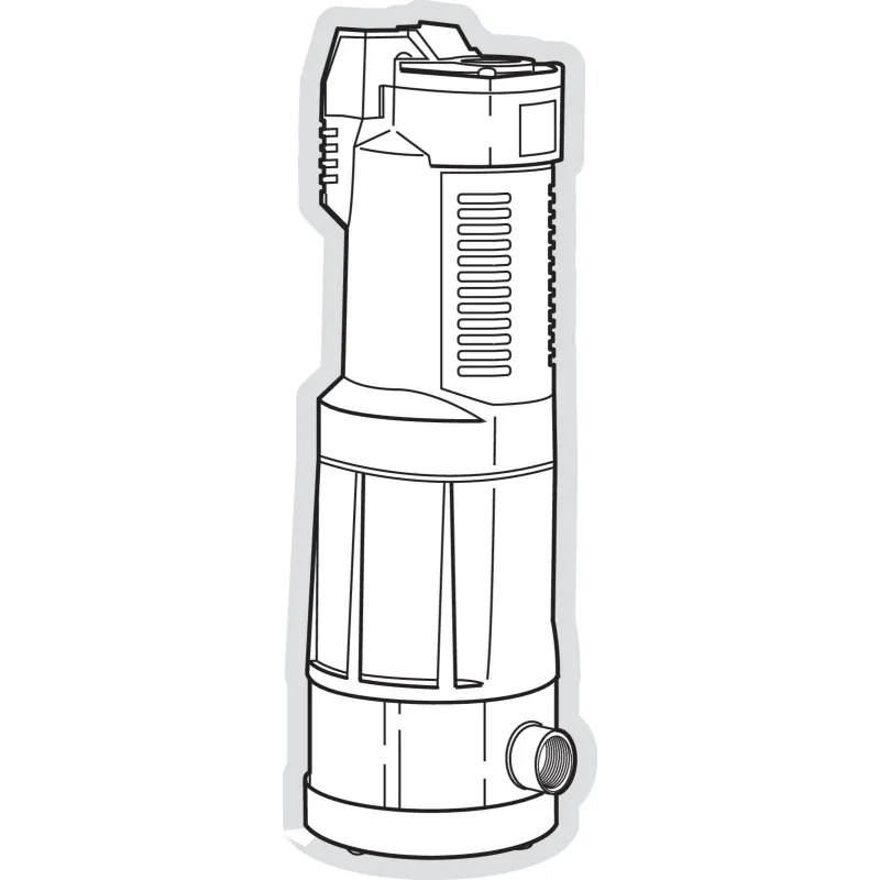 Pompe immergée DIVERTRON 900 pour cuves enterrées récupération eaux de pluie La Maison Eco Naturelle