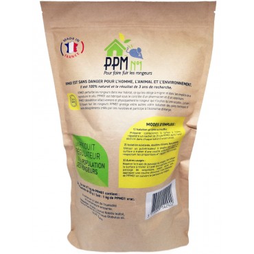 Répulsif rongeurs PPM : 40 sachets de 25 g