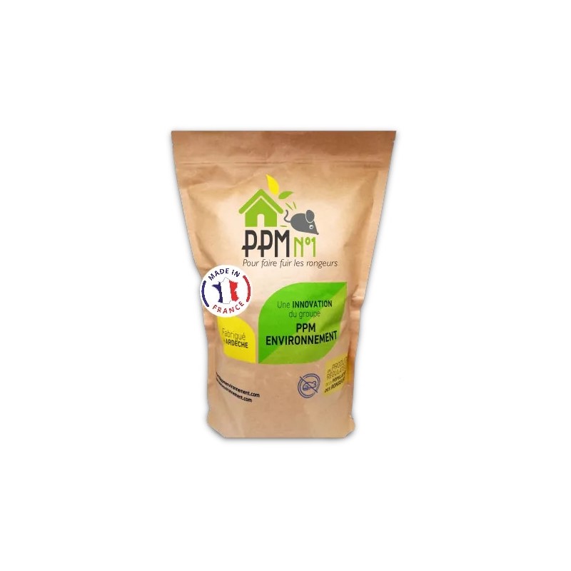 Répulsif rongeurs PPM : 40 sachets de 25 g