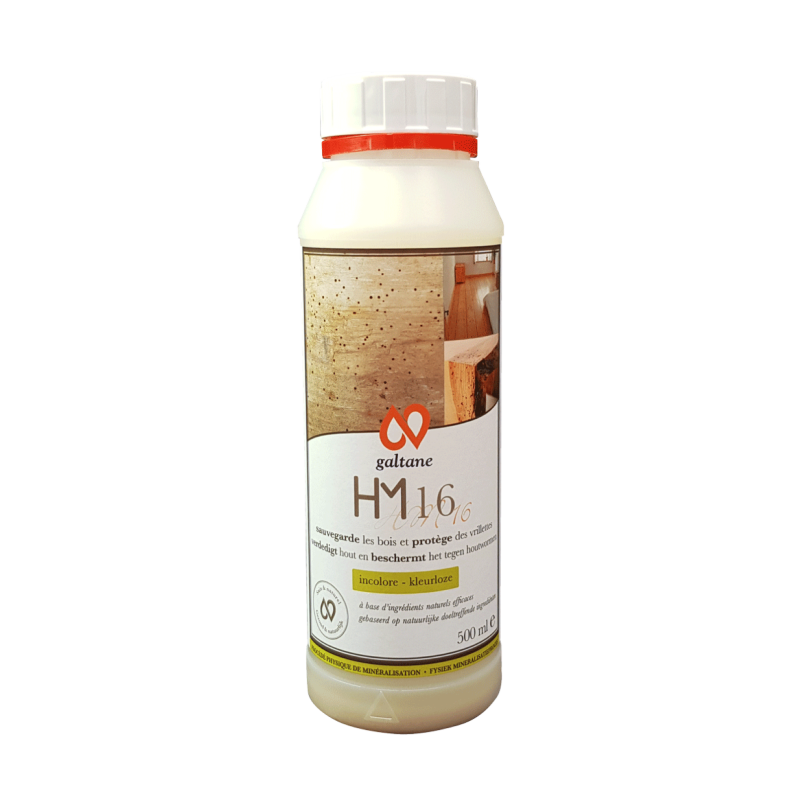 HM1 Traitement écologique anti parasites du bois contre les vrillettes pour meubles et parquets