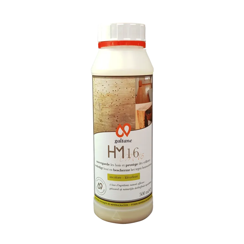 HM1 Traitement écologique anti parasites du bois contre les vrillettes pour meubles et parquets