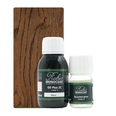 Oil+2C Black (Noir) Rubio Monocoat