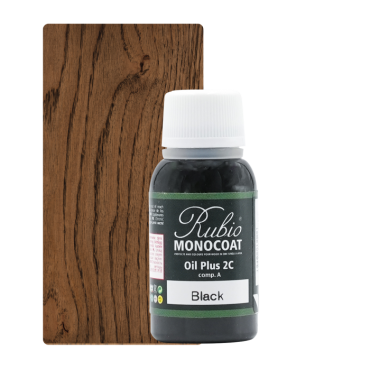 Oil+2C Black (Noir) Rubio Monocoat