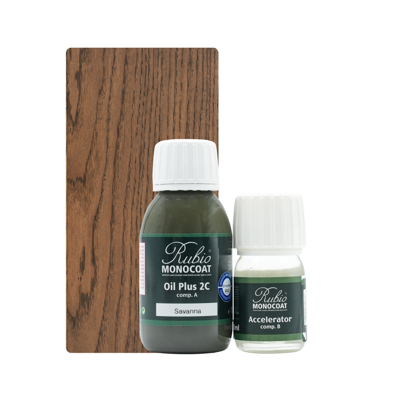 Oil+2C Savanna (Gris Taupe) Rubio Monocoat