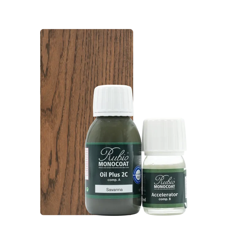 Oil+2C Savanna (Gris Taupe) Rubio Monocoat