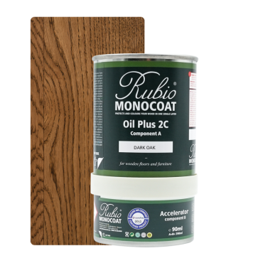Oil+2C Dark Oak (Chêne Foncé) Rubio Monocoat