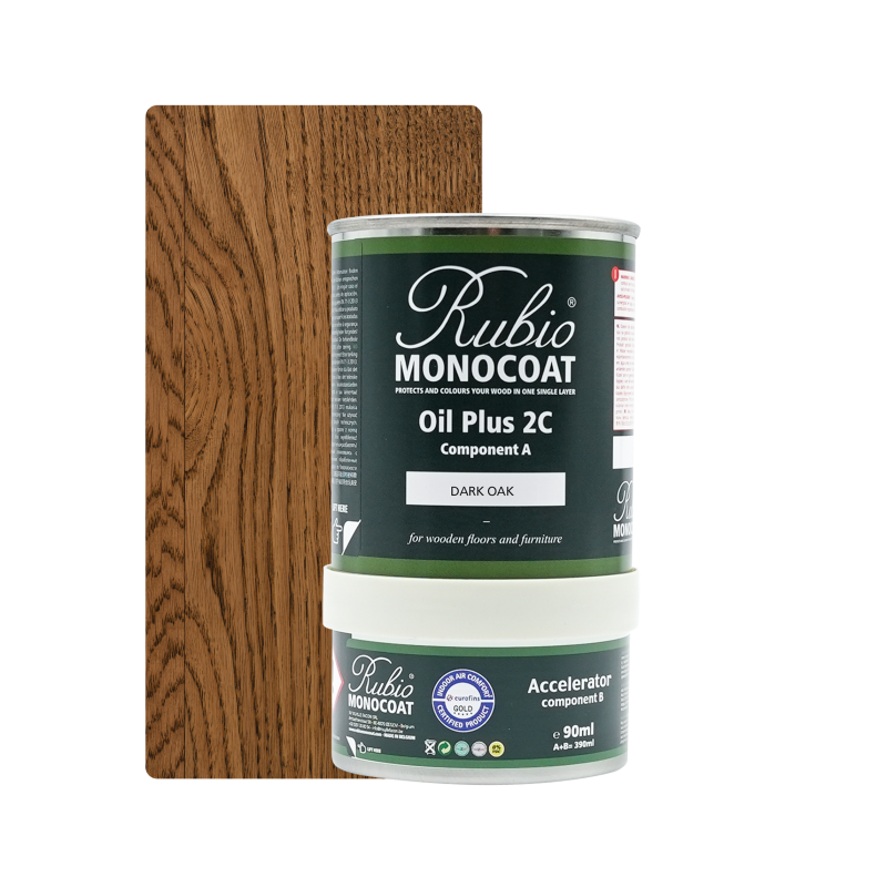 Oil+2C Dark Oak (Chêne Foncé) Rubio Monocoat