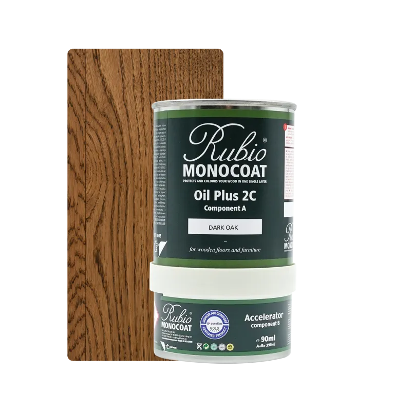 Oil+2C Dark Oak (Chêne Foncé) Rubio Monocoat