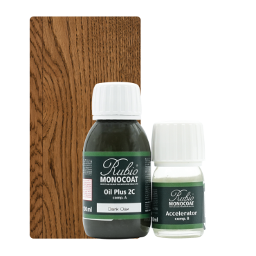 Oil+2C Dark Oak (Chêne Foncé) Rubio Monocoat