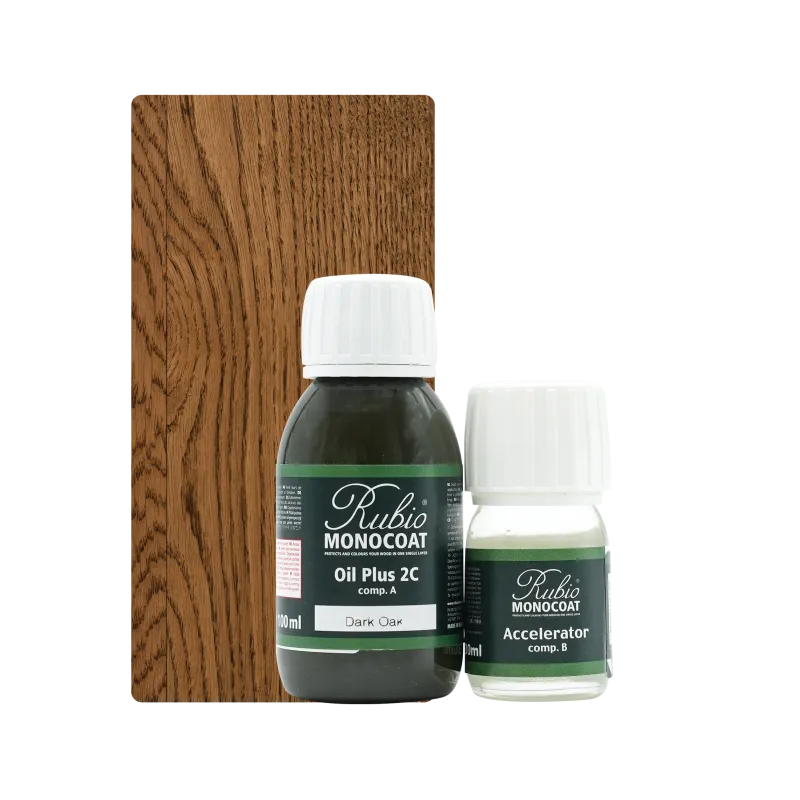 Oil+2C Dark Oak (Chêne Foncé) Rubio Monocoat