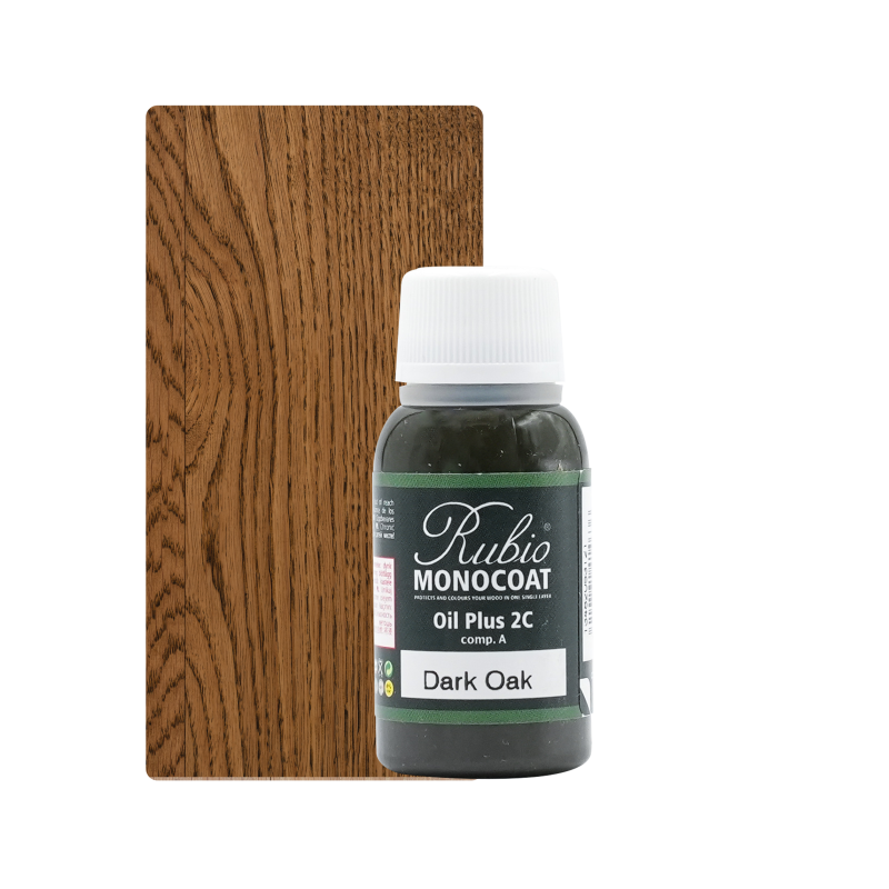 Oil+2C Dark Oak (Chêne Foncé) Rubio Monocoat