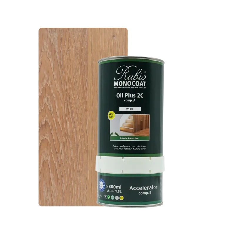 Oil+2C White (Blanc) Rubio Monocoat