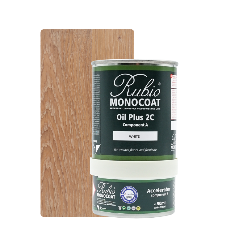 Oil+2C White (Blanc) Rubio Monocoat