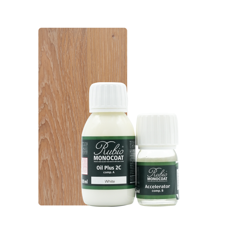 Oil+2C White (Blanc) Rubio Monocoat
