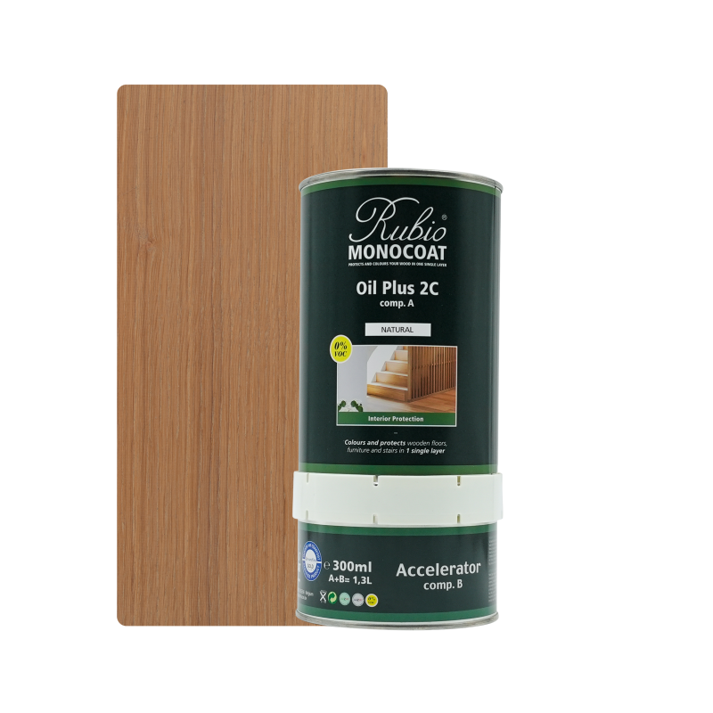 Oil+2C Natural (Chêne Brut) Rubio Monocoat