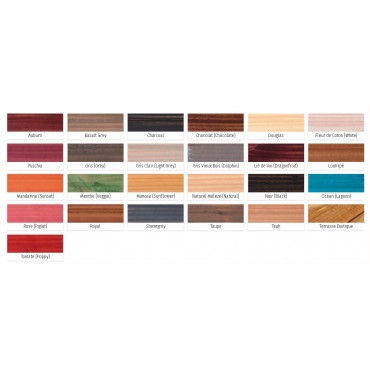 SATURABOIS AUBURN Protection bois Extérieur de RUBIO