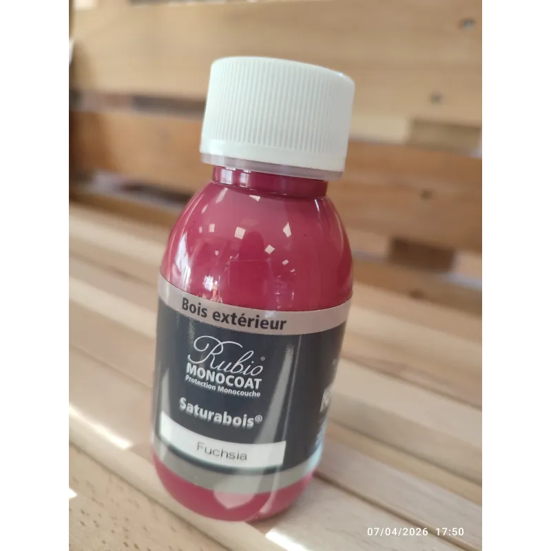 RUBIO SATURABOIS protection écologique monocouche extérieur FUCHSIA