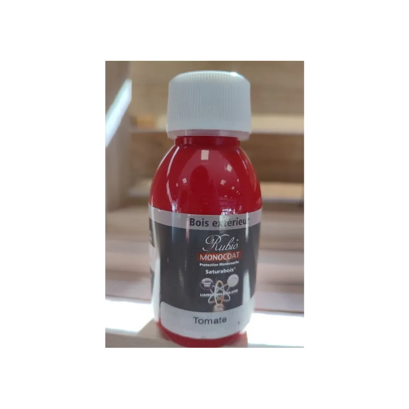 RUBIO SATURABOIS protection écologique monocouche extérieur Rouge TOMATE