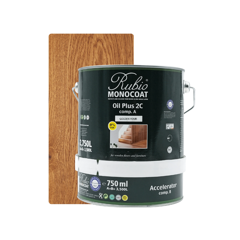 Oil+2C Golden Hour Rubio Monocoat