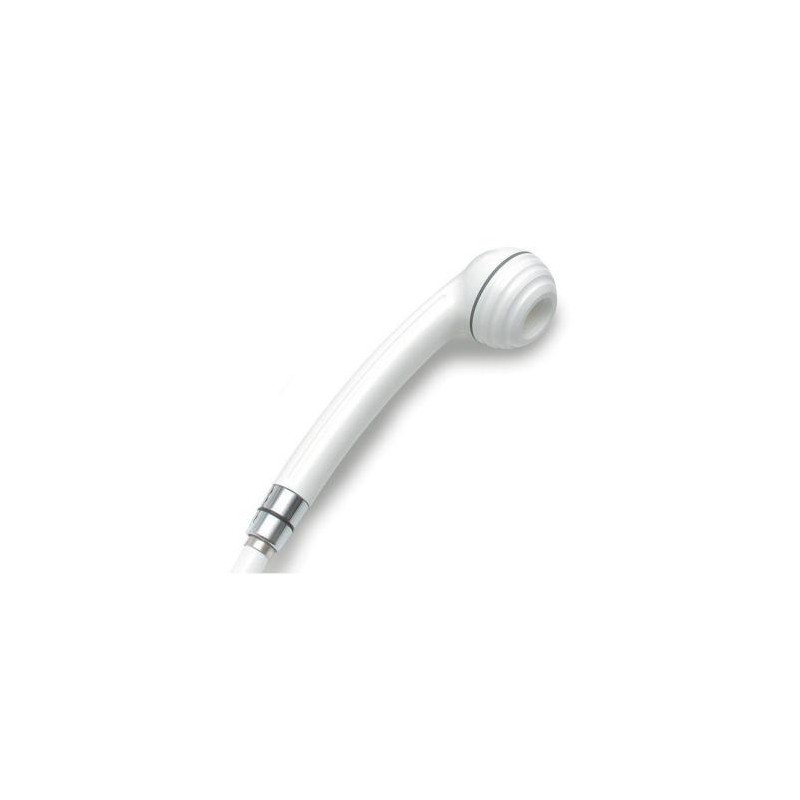 Pomme de douche économique NOVOLENCE blanche - économie d'eau