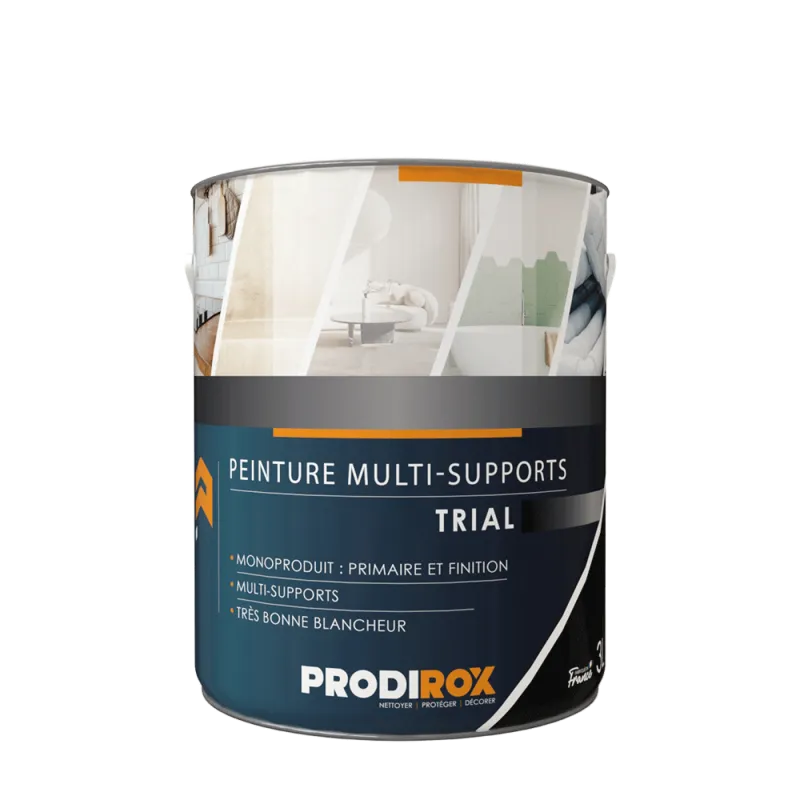 TRIAL blanche Prodirox : primaire et finition multi-supports