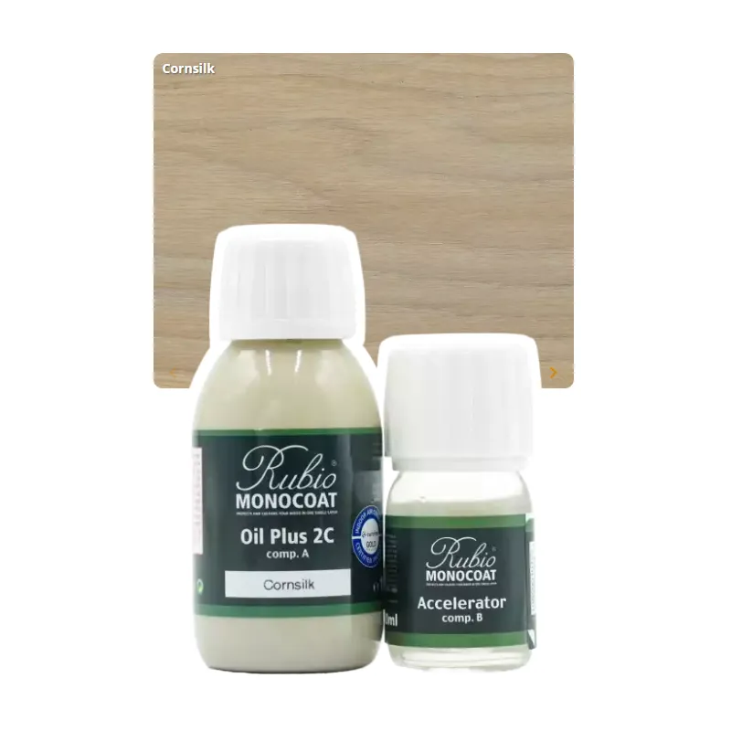 Cornsilk OIL+2C RUBIO MONOCOAT pour parquets et meubles monocouche