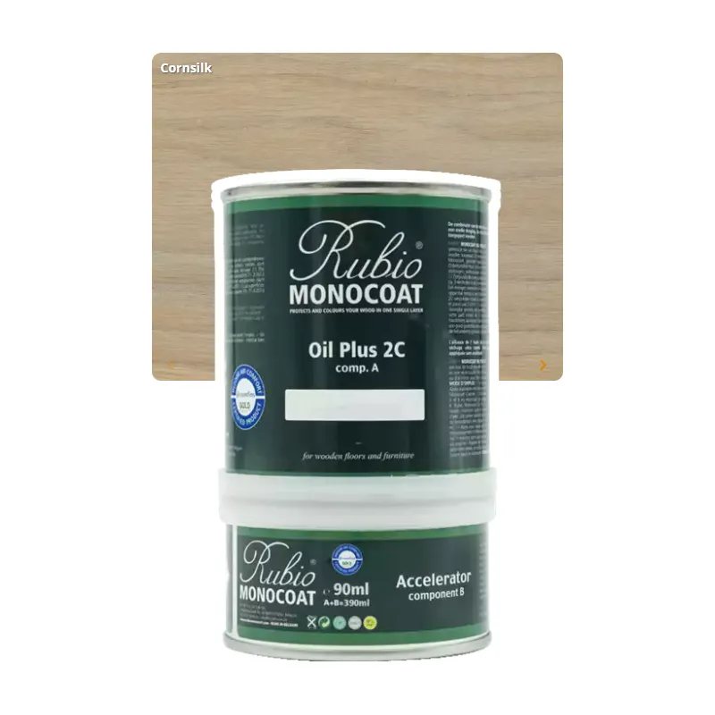 Cornsilk OIL+2C RUBIO MONOCOAT pour parquets et meubles monocouche