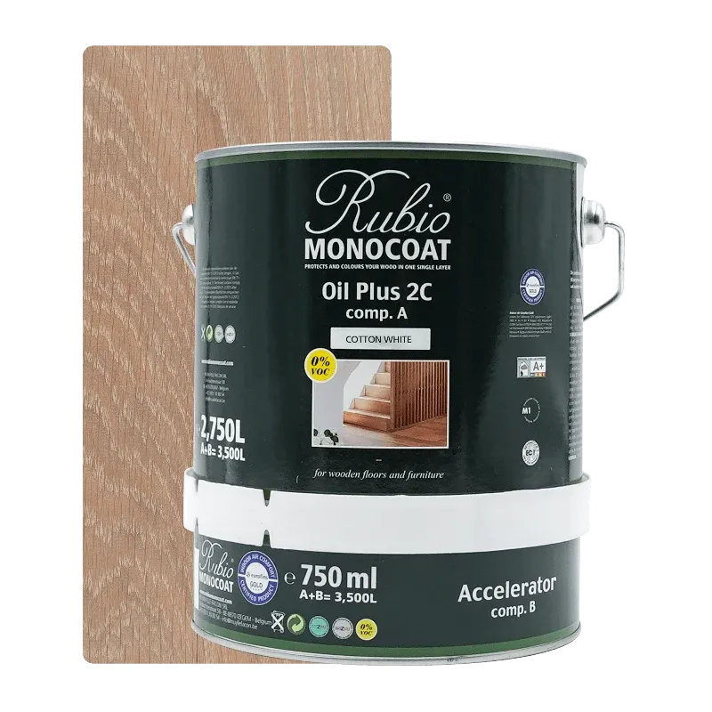 Oil+2C Cotton White Rubio Monocoat